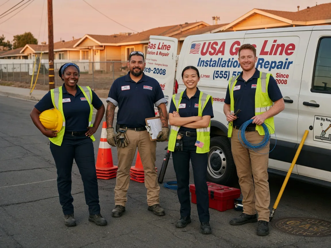 Gas Line Installation company in Mildred, PA